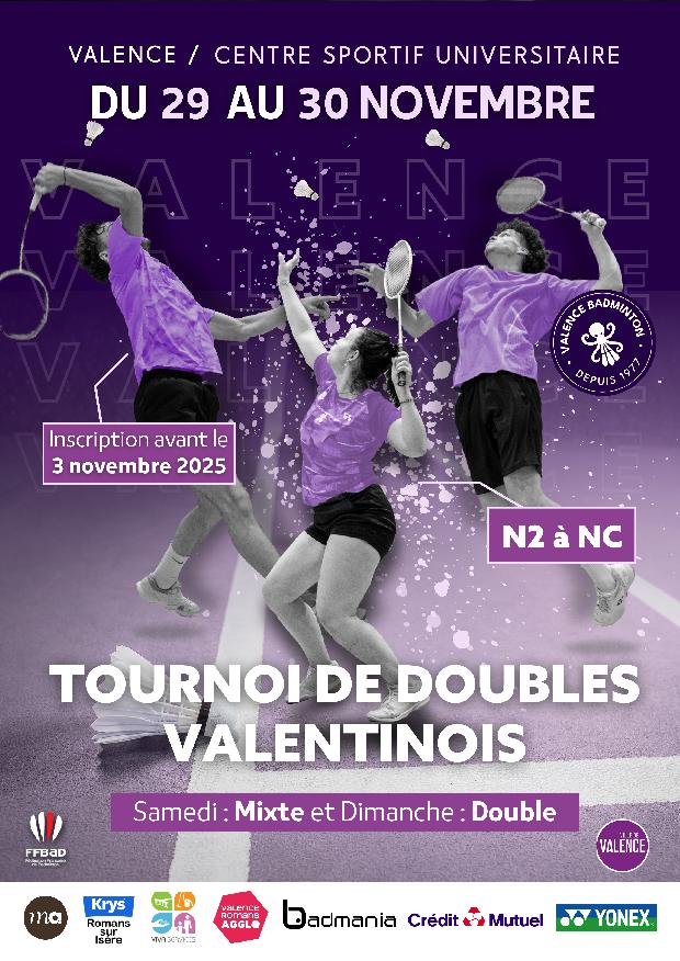 Tournoi de doubles valentinois